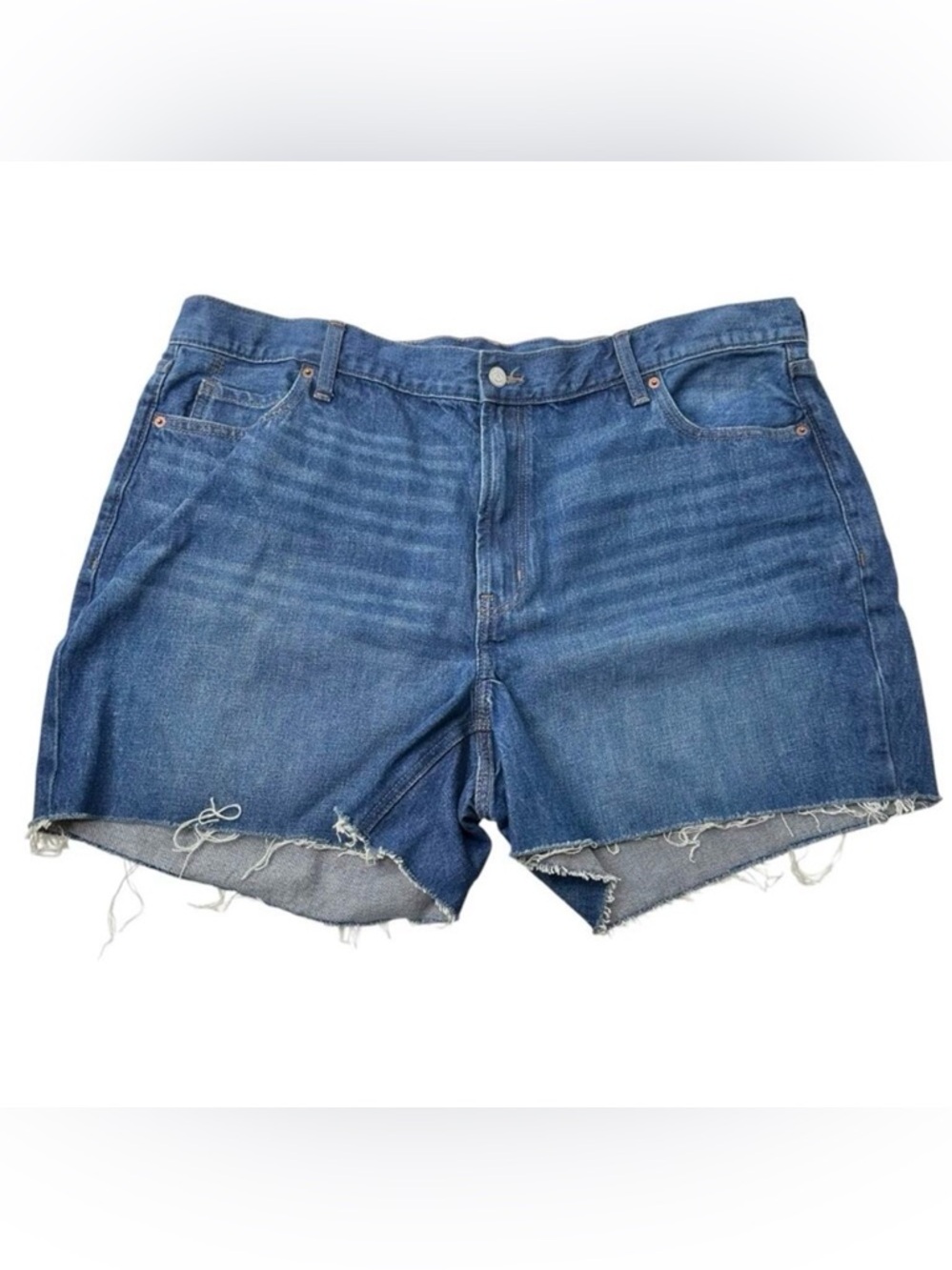 NWT Old Navy high rise slouchy cut off jean shorts women’s size 20